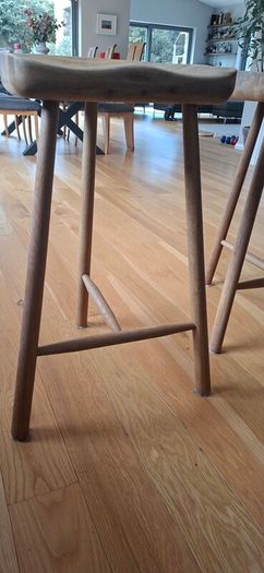 Solid wood bar stools, originally from Coach House/Hedgerow