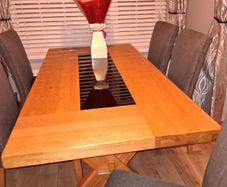 Dining table and 6 chairs