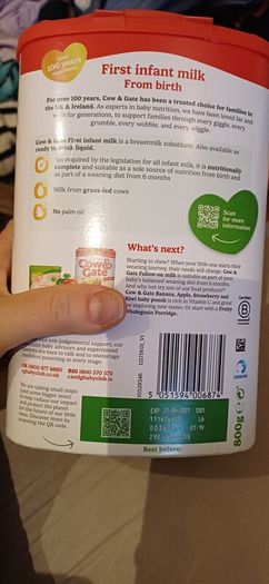 Baby formula bran new