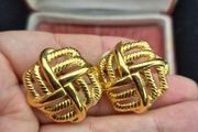 Vintage Gold Tone Earrings