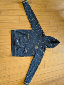 Harry Potter theamed hoodie.