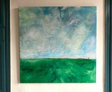 XL Original painting original Art Irish Art 100x100x4cm New Artwork
