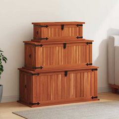 3 Piece Storage Chest Set