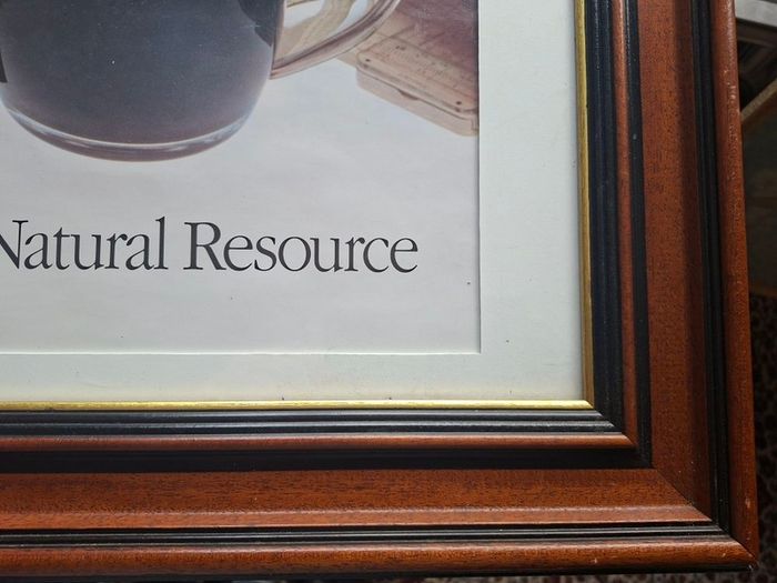 Vintage framed Guinness Advertising Print