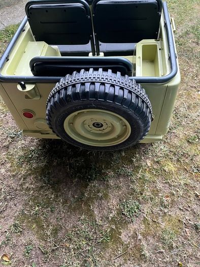 24v green army jeep