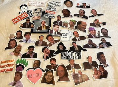 The office US vinyl waterproof sticker