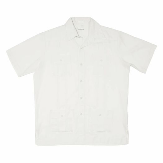 Christian Dior Mens Plain Shirt Cream 90s L
