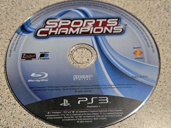 PS3 Sports Champions - Sony Playstation 3 (PS3) Game DISC ONLY