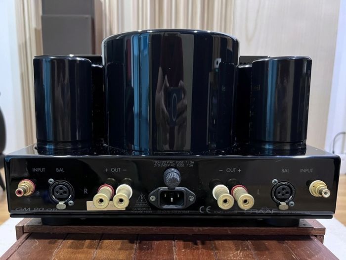 Mega Rare Reference Quality Hifi Graaf GM-OTL Vacuum Tubed Class A Amplifier with Russian 6C33C Tubes  unrivalled in the Hifi World