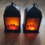 Log fire lamps:pairs Battery operated Image 2