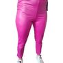 High Waist PU Leggings Image 2