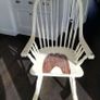 Laura Ashley Bramley Cream Rocking Chair Image 5