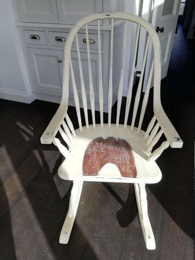 Laura Ashley Bramley Cream Rocking Chair