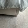 King size bed and mattress Image 3