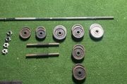 Dumbbell and Mini Barbell Set