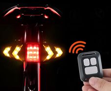 Rear Lamp Smart Bike Wireless Remote Turn Signal Lights Bicycle LED Taillight Easily Installation Personal Bicycle Parts