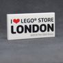 Lego I love Lego Store London 2x4 Lego Store Exclusive Tile Rare Very Hard To Find Very Rare Limited Edition Image 2