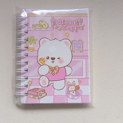 Cute mini notebook pink