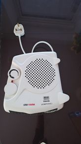 Portable and lightweight Fan Heater or Fan only