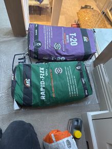 Arc 20kg tile adhesive bags /- unopened