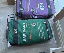 Arc 20kg tile adhesive bags /- unopened