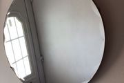 Art Deco Circular Bevelled Edge Mirror