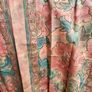 2 Hand sewn Montgomery Oriental style curtains Image 4