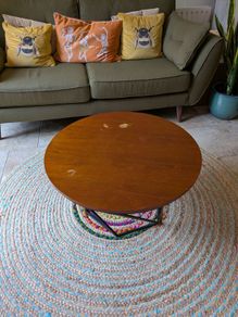 Round coffee table