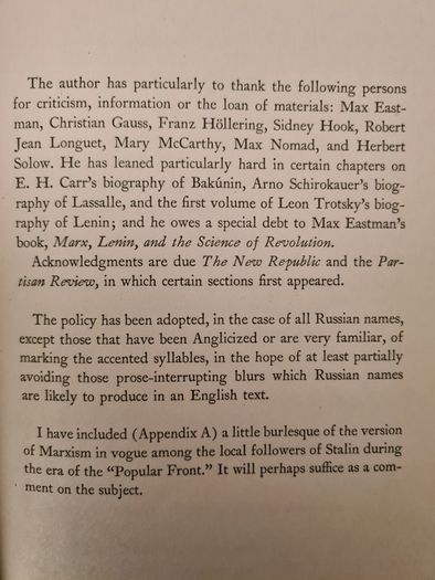 To The Final Station. By Edmund Wilson.  Hardback.