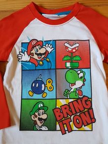 Age 3-4 Super Mario Top