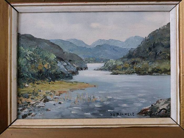 2 oil paintings- signed D. O'Donnell