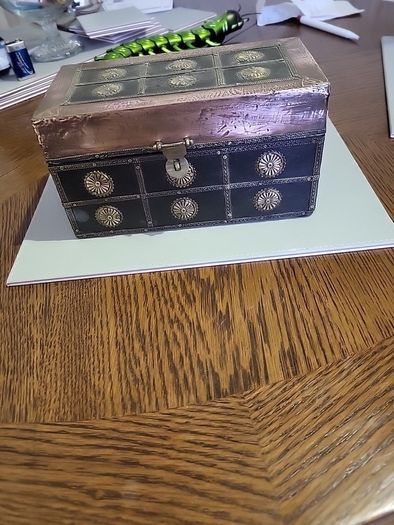 Old treasure box