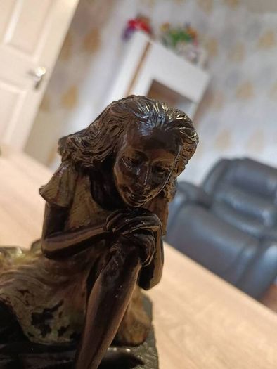 Irish bronze Genesis figurine