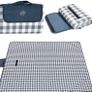 NEW SALE | 200x140CM Picnic Blanket with Carrying Handle | Waterproof and Sand proof Outdoor Beach Blanket Image 3
