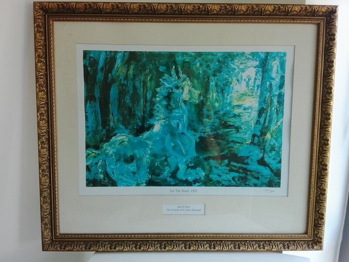 Jack B Yeats, For The Road, Limited edition,Print of Painting, 1951