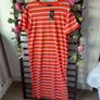 dress Bnwt Marks & Spencer striped short sleeve tshirt dress size 10 Image 5