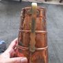 Antique French copper pitcher with brass handle Image 6