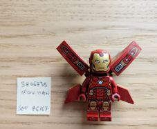 lego sh0673s iron man, set 76167