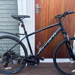 Carrera Crossfire 2 Mens Hybrid Bike - Black, Medium