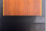 Mid Century Teak Modular Hanging Front Cabinet by PS Systems of Randers Denmark