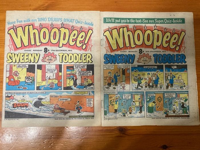 Comics: 'Whoopee!' comics 1977 (15 numbers)