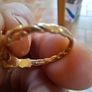 gold claddagh ring Image 3