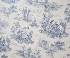 Bedspread French Toile de Jouy single never used
