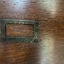 Antique filing cabinet - Oak Image 2