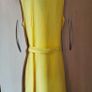 BNWT - Yellow linen & cotton mix dress UK 10 Image 4