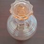 Peach Glass Decanter - Vintage Image 6