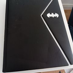 The Batman Files Hardcover Matthew Manning Faux Leather Black - 1st Edition 2011