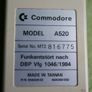 C= Commodore A520 RF Modulator - Amiga 500 - PAL Composite Video & UHF Image 9