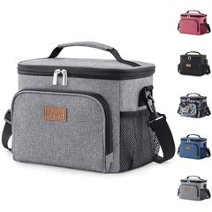 9L Insulated Lunch Bag Portable Cooler Bag Waterproof for Work and Travel