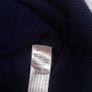 Massimo Dutti Navy Blue Shawl Collar Belted Sweater Knit Wool Cashmere Dress Size M Image 4